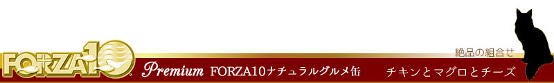 FORZA10 premium (フォルツァディエチプレミアム 絶品の組み合わせ チキンとマグロとチーズ)